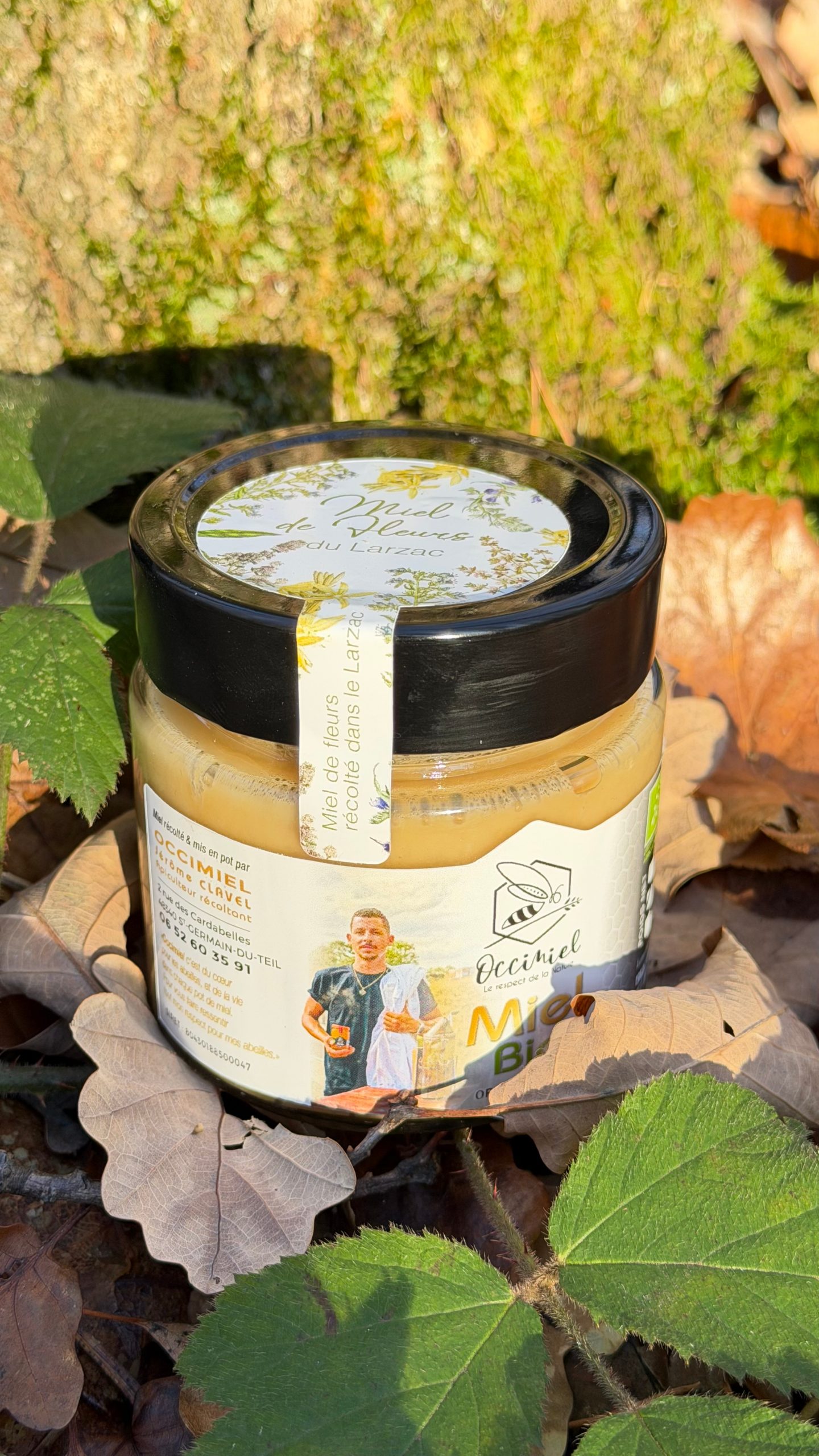 Miel bio d'été du Larzac