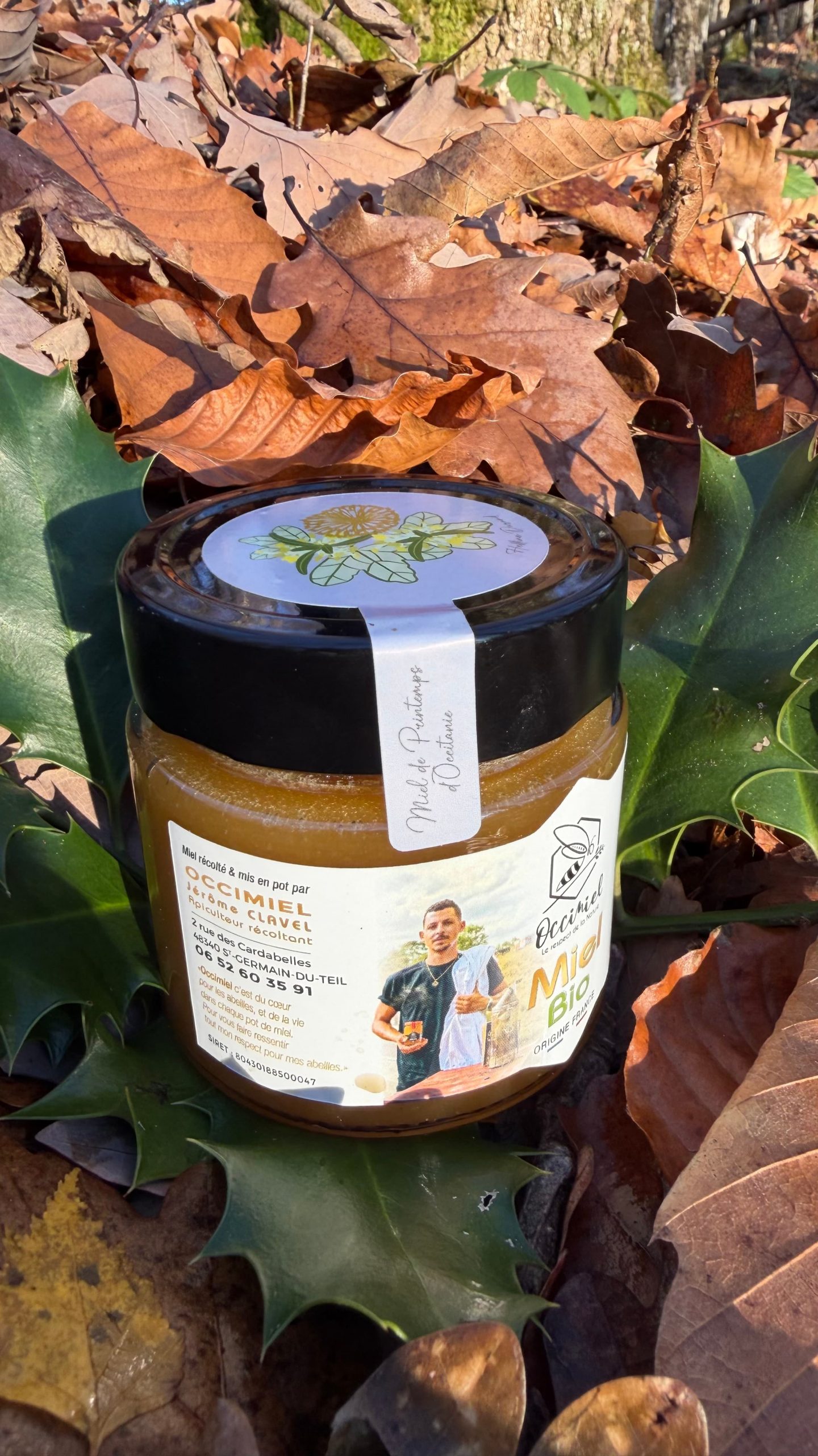 Miel bio fleurs de printemps 280g et 400g