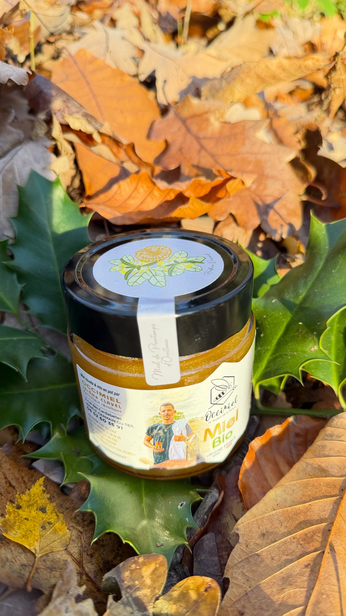 Miel bio fleurs de printemps 280g et 400g