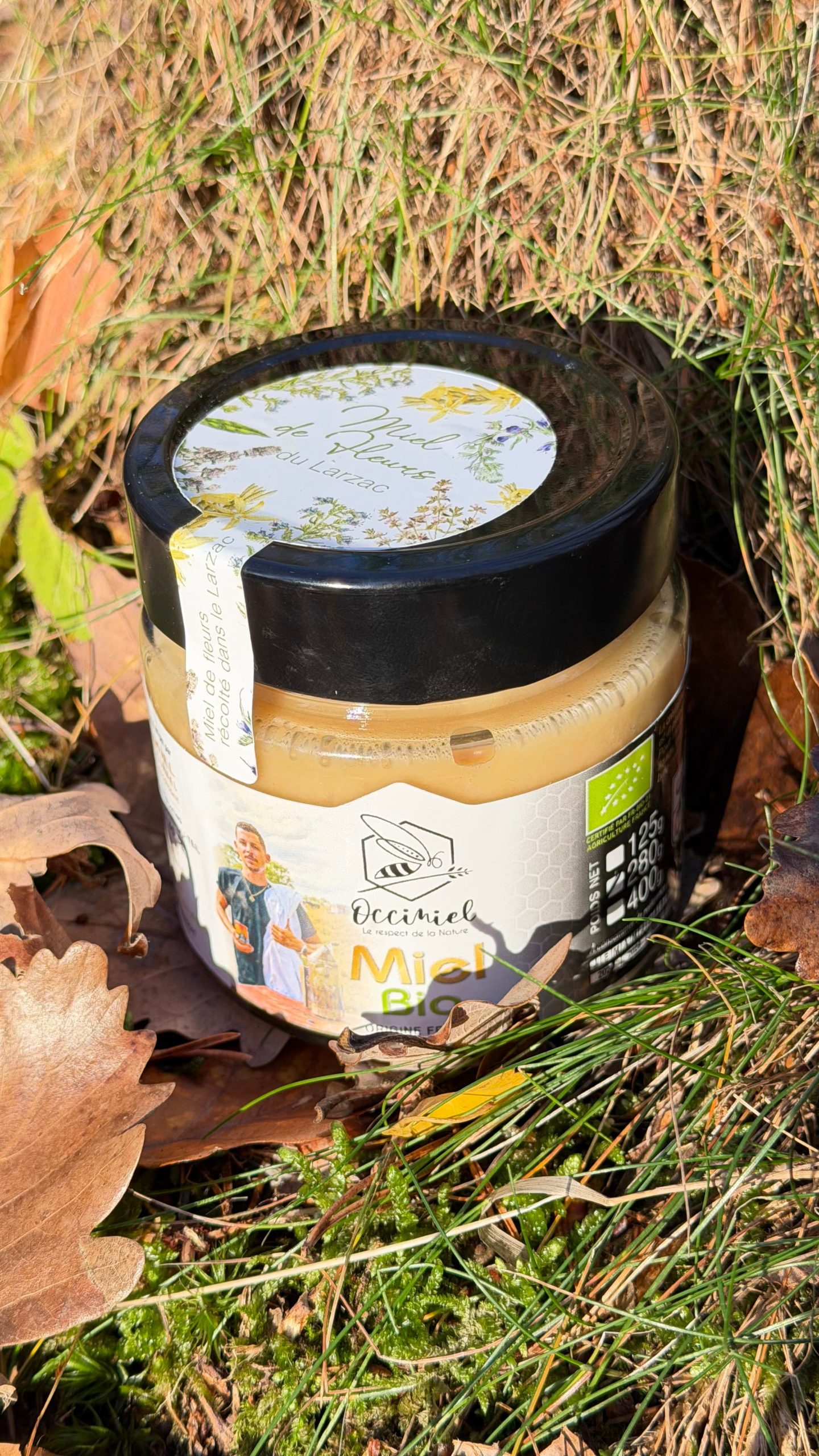 Miel bio d'été du Larzac