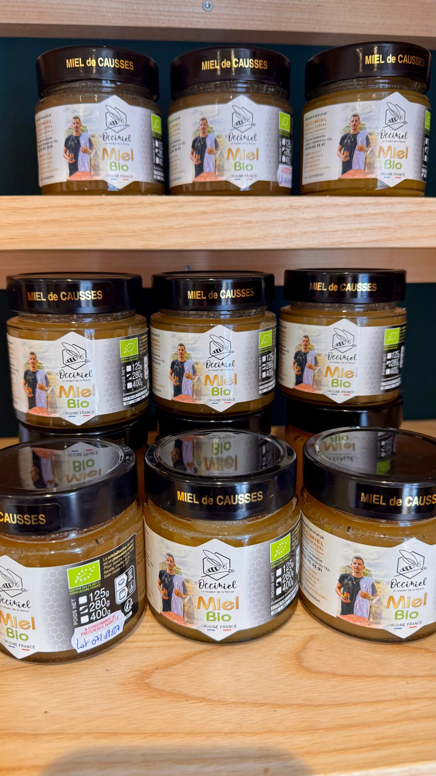 Miel bio Fleurs de Causse 280g