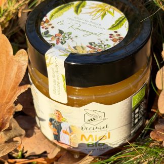 Miel bio Fleurs d'Aveyron le Rouergat 280g