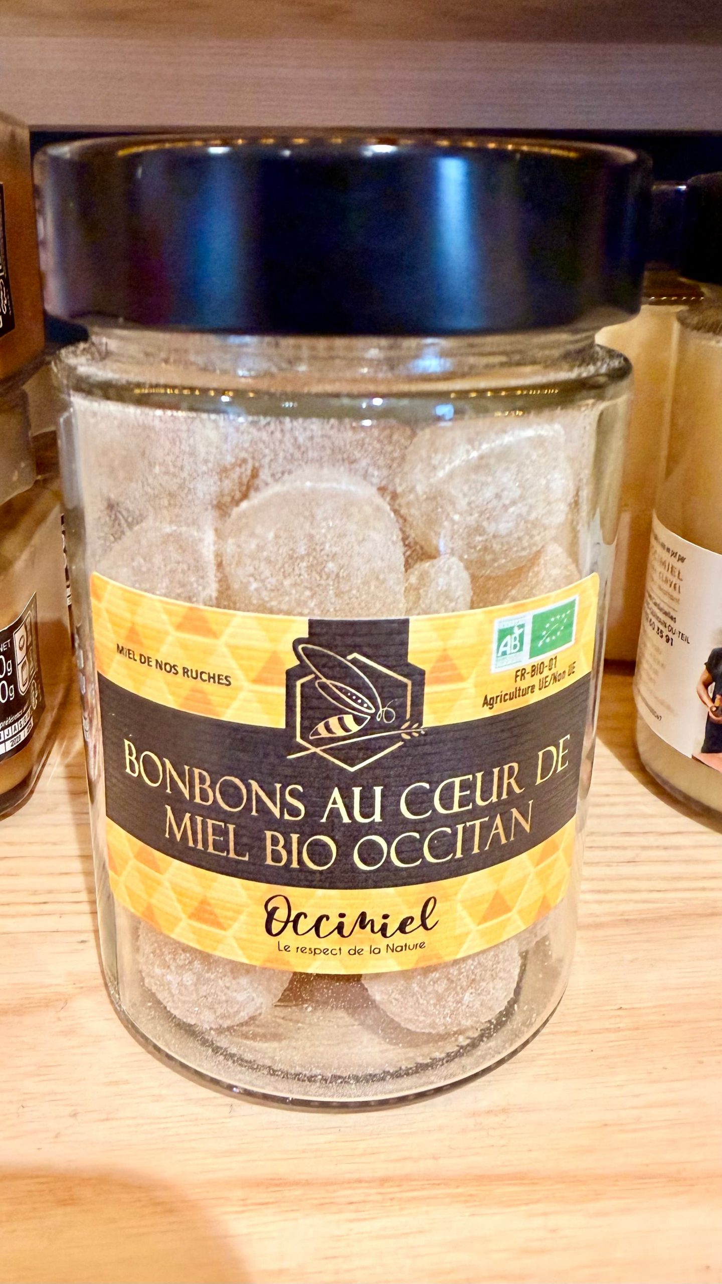 Bonbons miel bio fourres 200g