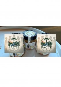 Miel solidaire PACTE 280g miel de fleurs Aveyronnais